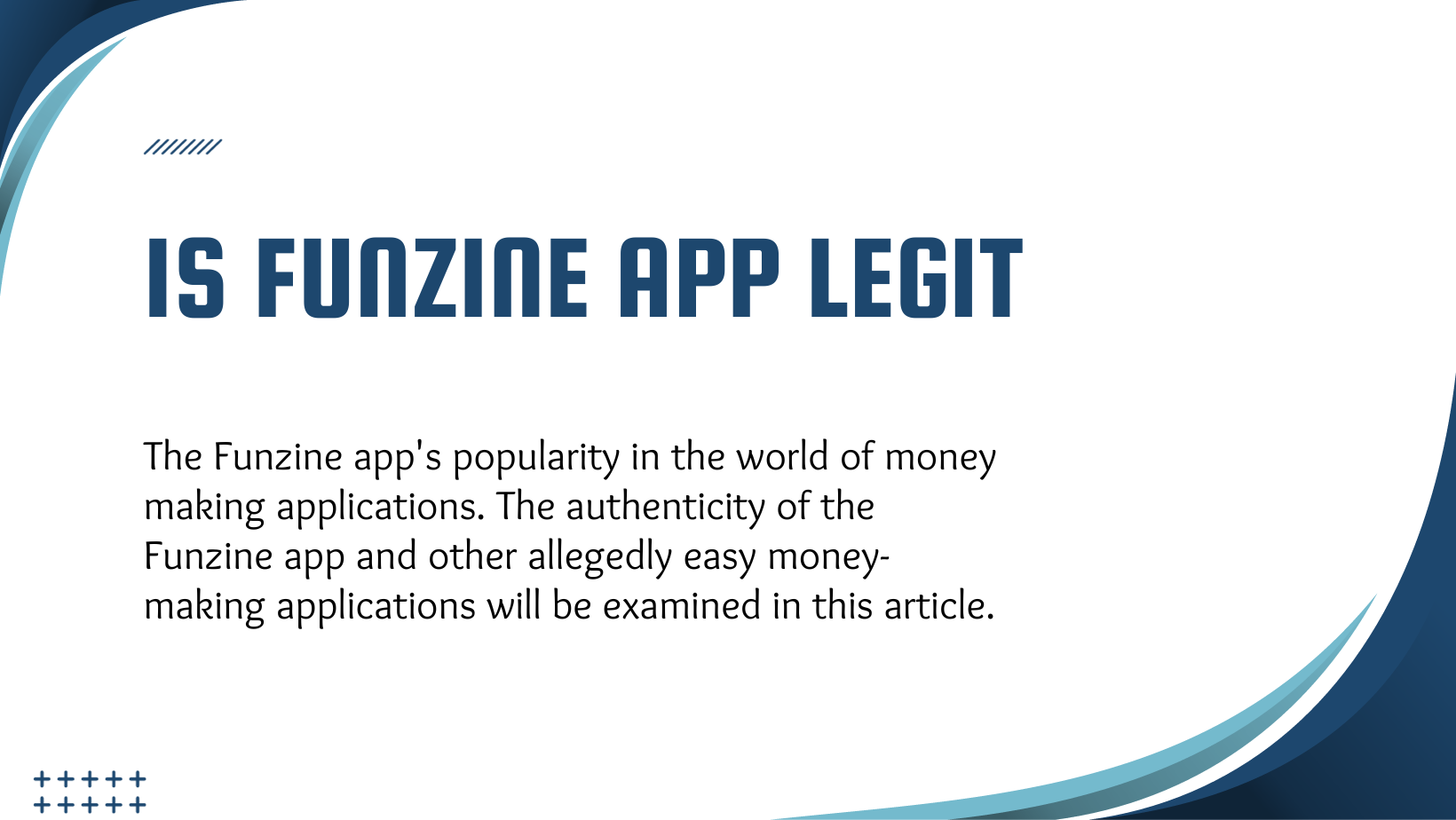 Is Funzine App Legit