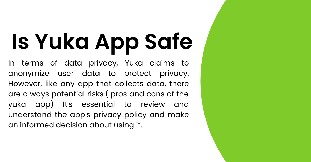 PROS AND CONS OF THE YUKA APP